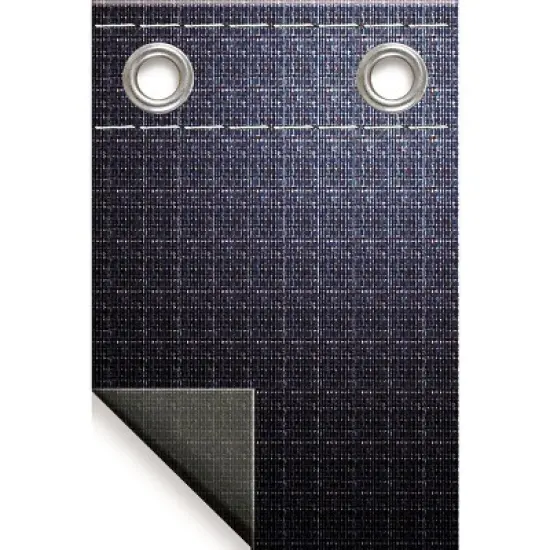 Swimline 16' x 32' Super Guard Reinforced Oval Winter Cover for Above Ground Oval Swimming Pools - Blue image {1}