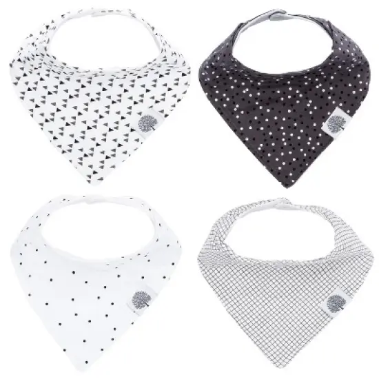Parker Baby Co. Bandana Drool Bibs 4 Pack image {13}