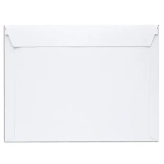 Juvale 25 Pack Stay Flat Rigid Mailers 9x12 with Self Adhesive Seal, Bulk White Cardboard Envelopes for Shipping Photo, Magazines, Comic Books image {6}