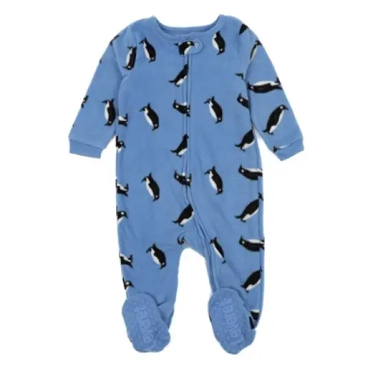 Leveret Footed Sleeper Fleece Christmas Pajamas image {11}