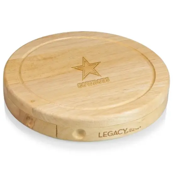 Picnic Time NFL Team Brie Cheese Board and Tools Set image {6}