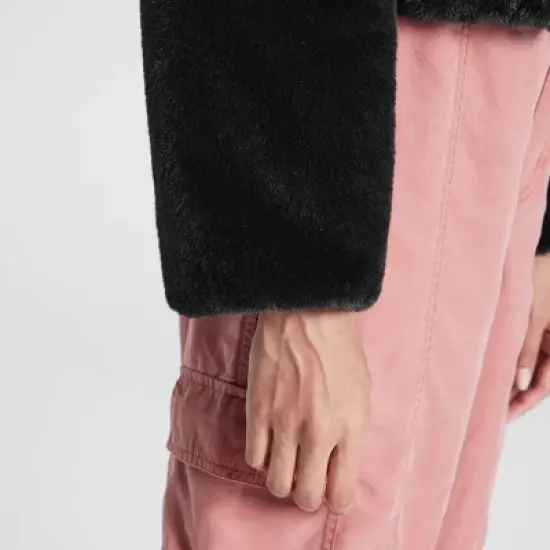 Women's Zip-Front Faux Fur Jacket - Wild Fable&trade; image {7}