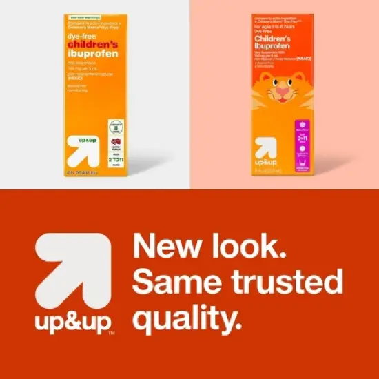 Ibuprofen 100mg Child DF NSAID Berry Suspension - 8 fl oz - up&up&trade; image {4}