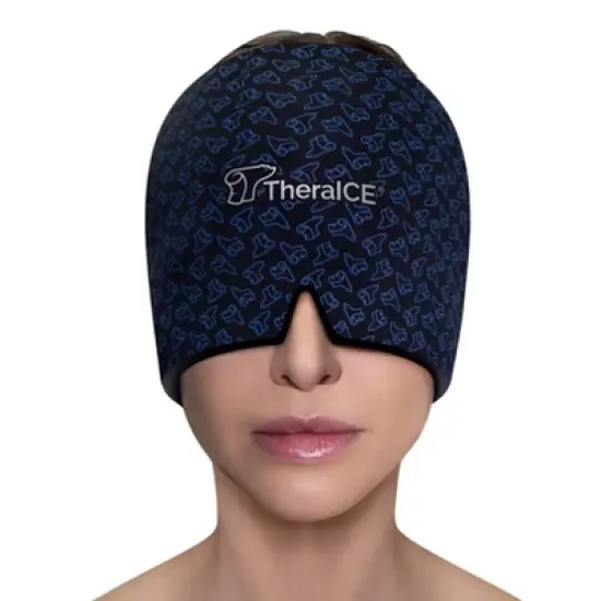 TheraICE Headache & Migraine Soothing Relief Cap - One Size image {2}