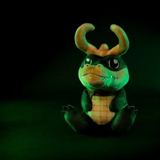 Bleacher Creatures Marvel Alligator Loki 8" Kuricha Sitting Plush image {3}