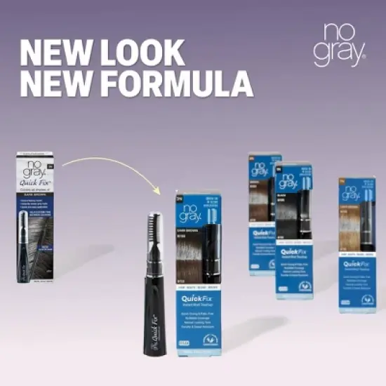 No Gray Quick Fix - Root Touch Up with Brush on Applicator &ndash; 0.5 fl oz image {9}