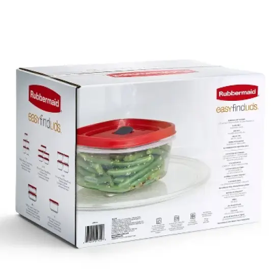 Rubbermaid 34pc Plastic Food Storage Container Set image {2}