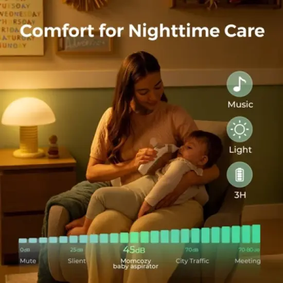 Momcozy 2-in-1 Nasal Aspirator with Sprayer - 3pc image {4}