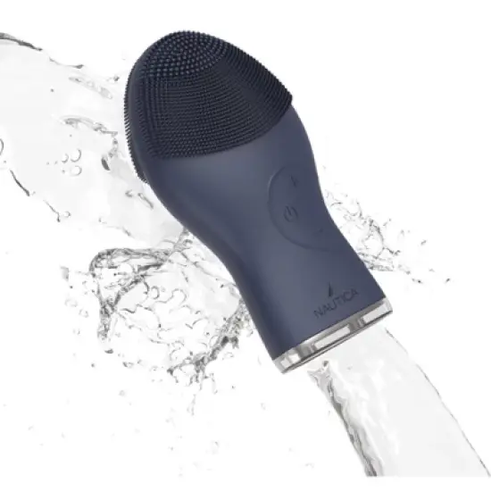 Nautica PC120 Sonic Facial Cleansing Brush Made with Ultra Hygienic Soft Silicone, Waterproof and Rechargeable Face Scrub Brush for Men & Women image {12}