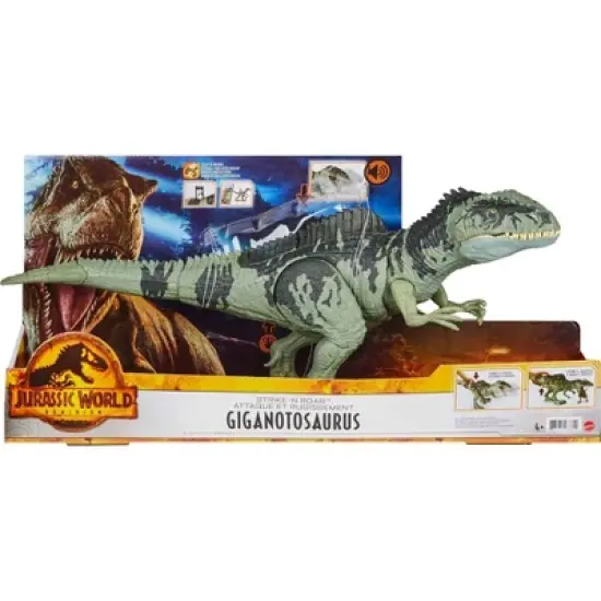 Jurassic World: Dominion Strike 'n Roar Giganotosaurus Dinosaur Figure image {5}