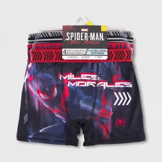 Boys' Spider-Man: Miles Morales 4pk Underwear image {4}