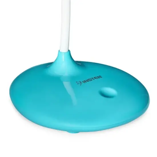 Insten LED Desk Lamp, Bright Table Lamp, Rechargeable, Flexible Neck, Touch Control, Adjustable Brightness, 400 Lumens, Blue image {6}