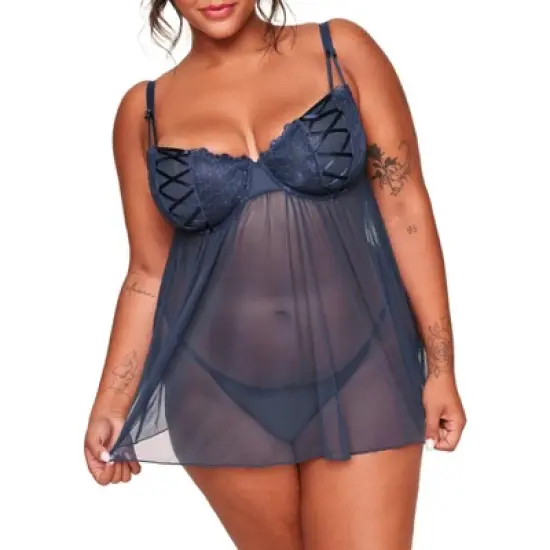Adore Me Women's Ismelka Babydoll Lingerie image {1}