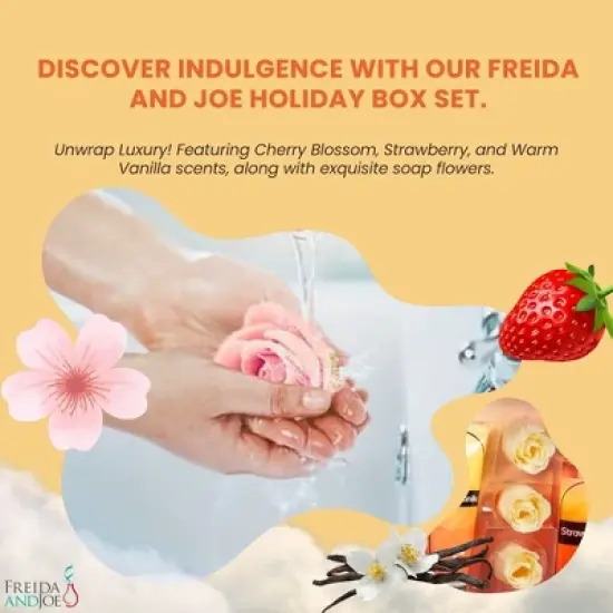 Freida & Joe Fine Fragrance Body Mist & Body Splash Gift Set &ndash; Luxury Self-Care Combo for Women and Girls image {3}