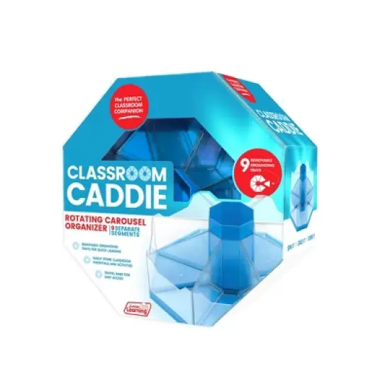 Junior Learning&reg; Classroom Caddie Octagonal Storage System, Blue image {1}