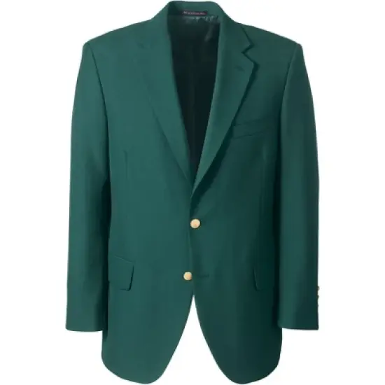 Lands' End School Uniform Men's Hopsack Blazer image {6}