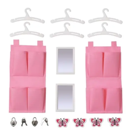 School Style Double Doll Locker - Purple image {5}