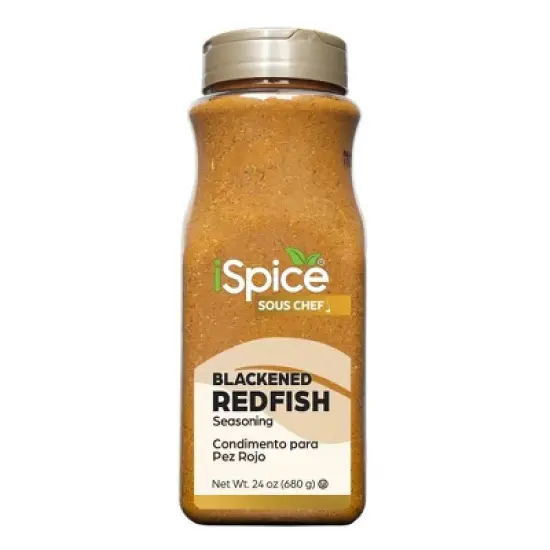 iSpice | Blackened Redfish Seasoning | 24 oz | Bulk Size | Mixed Spices & Seasonings image {1}