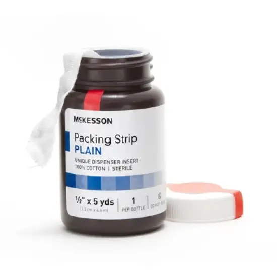 McKesson Packing Strip for Wounds, Sterile Cotton image {1}