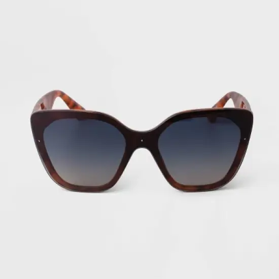 Women's Square Shield Sunglasses - A New Day&trade; image {2}