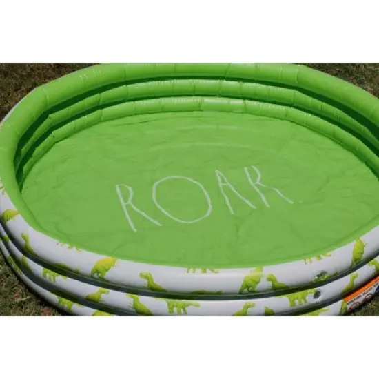CocoNut Float Rae Dunn 54" Mini/Kiddie Pool - Dinosaur Pattern - ROAR image {3}