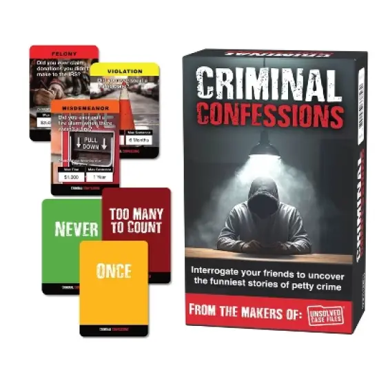 Endless Unsolved Case Files: Criminal Confessions Card Game image {4}