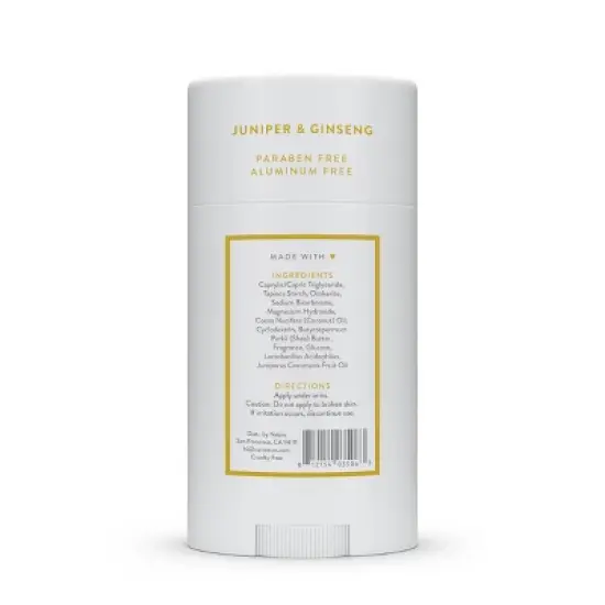 Native Juniper and Ginseng Deodorant - 2.65oz image {1}