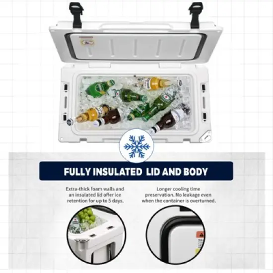 35Qt New White Warming Box image {4}