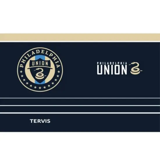 MLS Philadelphia Union 20oz MVP Stripe Stainless Steel Tumbler image {1}