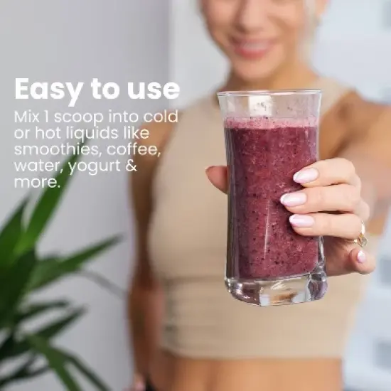 Sanar Naturals Hydrolyzed Collagen Peptide Powder - 10.58oz image {4}