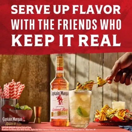 Captain Morgan Original Spiced Rum - 750ml Bottle image {4}