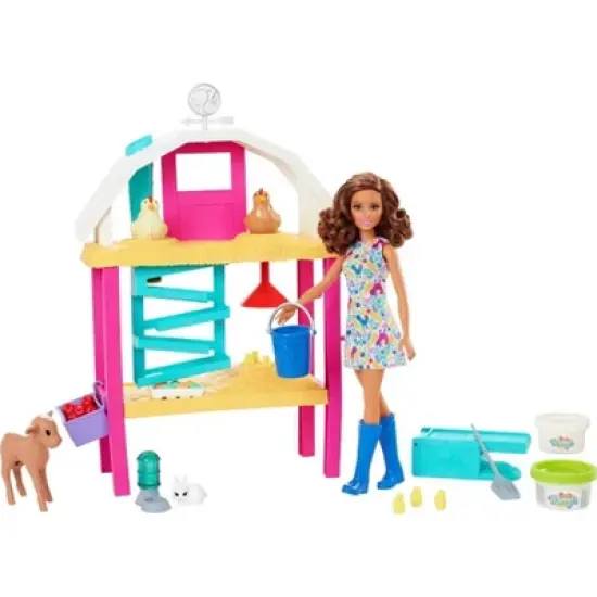 ​Barbie Hatch & Gather Egg Farm Playset image {5}