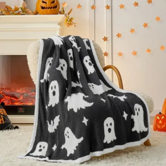 Snuggle Sac Ultra-Soft Halloween Throw Blanket, Seasonal Decorative Blanket 50*60" image {5}