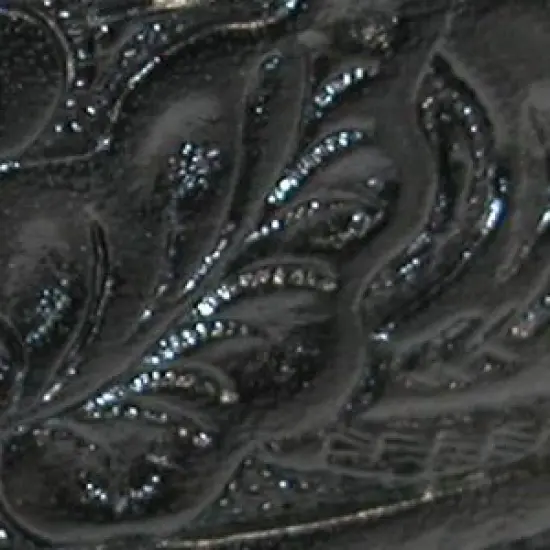 CTM Embossed Leather Money Belt with Removable Buckle image {2}