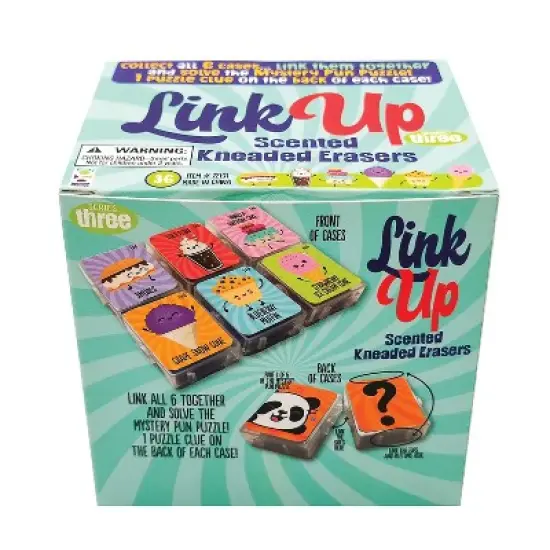 Geddes Link Up Scented Kneaded Erasers: Series Three - 36 per display image {4}