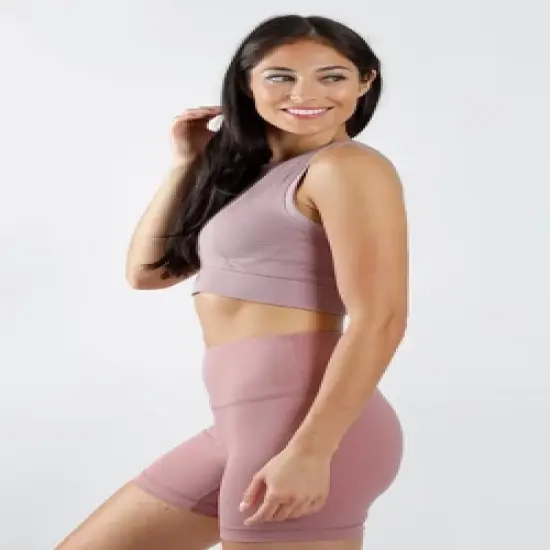 90 Degree By Reflex - Ribbed Long Line Bra image {5}