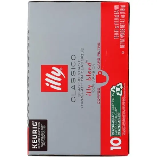 Illy Classico K-Cup Pods - Case of 6/10 ct image {4}
