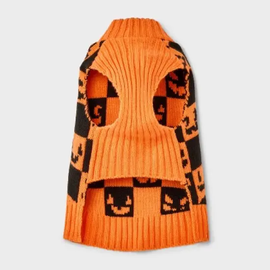 Pumpkin Faces Dog and Cat Sweater - Boots & Barkley&trade; image {2}