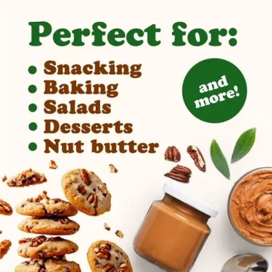 Organic Dry Roasted Pecan Pieces &ndash; by Food to Live image {5}