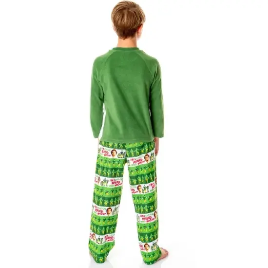 Elf The Movie Boys' Film Cotton-Headed Ninny-Muggins Sleep Pajama Set Multicolored image {1}