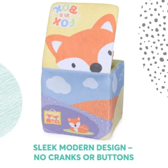 Baby GUND Fox in a Box, Animated Plush Activity Toy for Babies and Infants, Ages 0 and Up, Multicolor image {7}