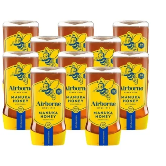 Airborne Manuka Honey - Case of 10/17.64 oz image {3}
