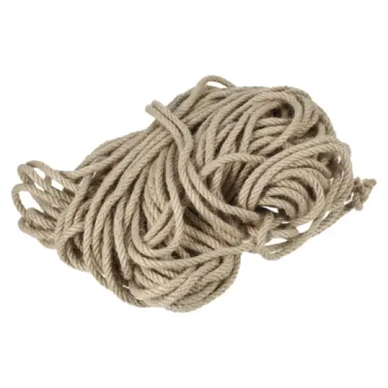 Unique Bargains Cat Natural Sisal Rope for Scratching Post Tree Replacement 98ft Yellow 1 Pc image {4}