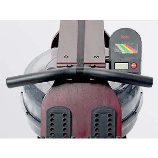 Sunny Health & Fitness Wooden Water Rowing Machine image {6}