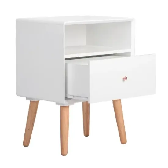 Lilou Side Table White - Adore Decor image {4}
