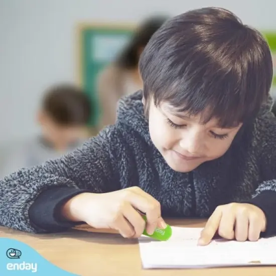 Enday Color Oval Eraser, 4 Pack image {4}