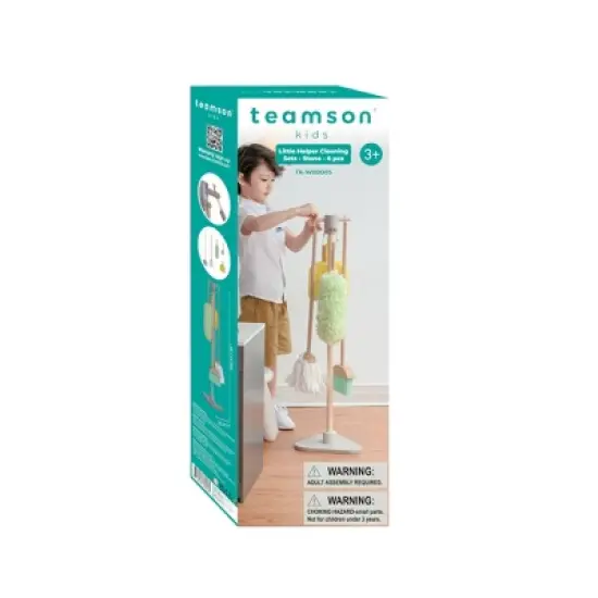 Teamson Kids Little Helper Cleaning Play Set With 6 Accessories Multi TK-W00005 image {6}