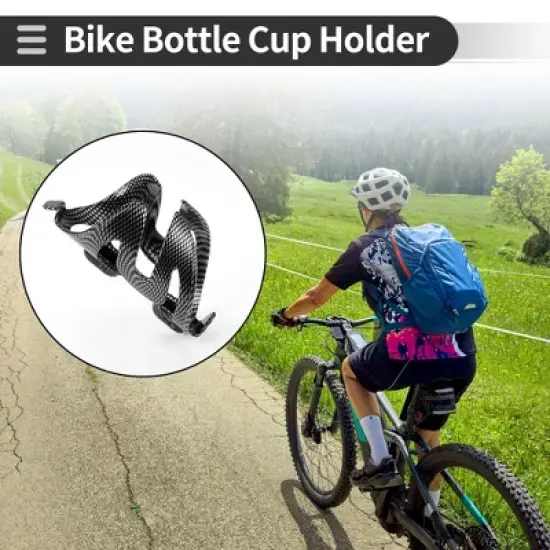 Unique Bargains Durable Bike Bottle Cup Holder Cage Rack image {1}