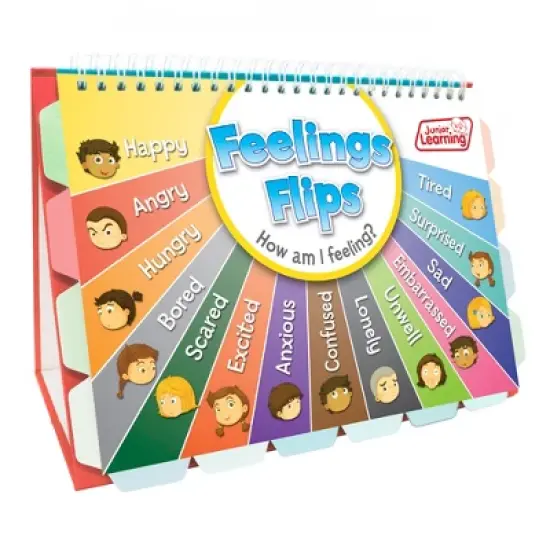 Junior Learning: Flip Chart Feelings Flash Cards image {7}