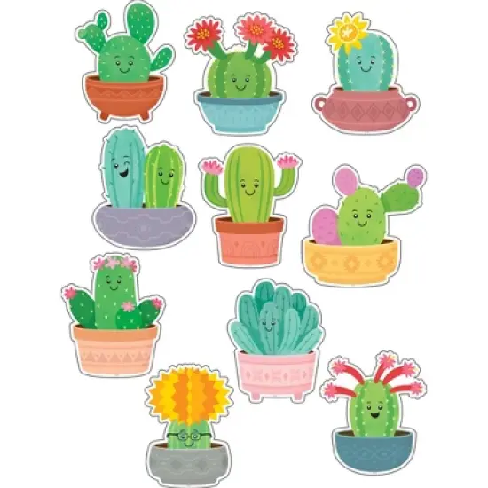 Teacher Created Resources&reg; Happy Cactus Crew Accents, 30 Per Pack, 3 Packs image {1}